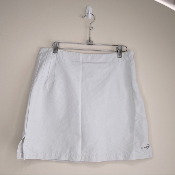 Oakley Athletic Golf Skort Light Grey Tan Size 4 - Picture 1 of 7